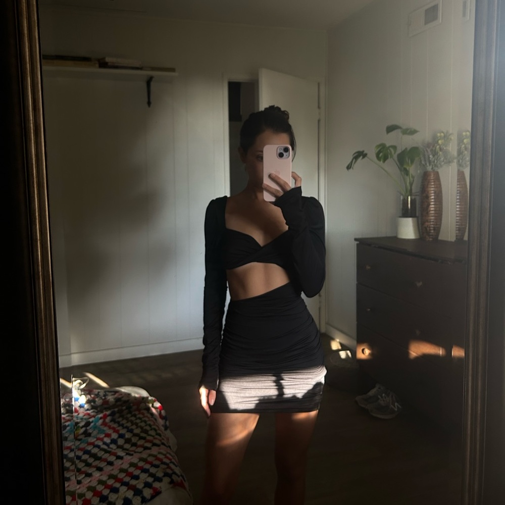 Black Mini Dress
